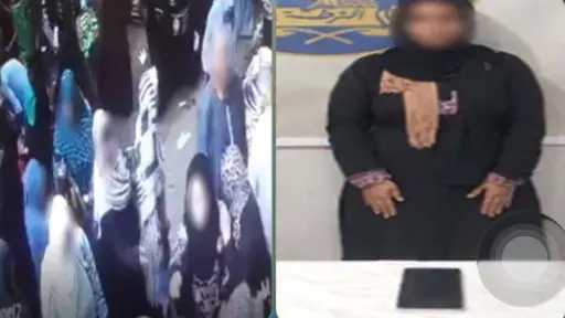 ضبط سيدة متهمة بسرقة هاتف من حقيبة ربة منزل في البحيرة