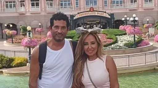 عمرو سعد يحتفل بعيد ميلاد زوجته بصورة رومانسية.. إطلالاتها تخطف الأنظار عمرو سعد يحتفل بعيد ميلاد زوجته بصورة رومانسية.. إطلالاتها تخطف الأنظار