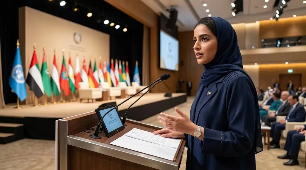  دبلوماسية إماراتية تمثل الدولة في المحافل الدولية لعام 2027 - موقع أنا حوا