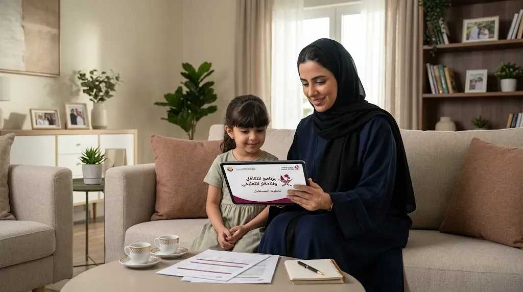 دليل التأمين التكافلي للمرأة القطرية: برامج التكافل العائلي والادخار للتقاعد والتعليم