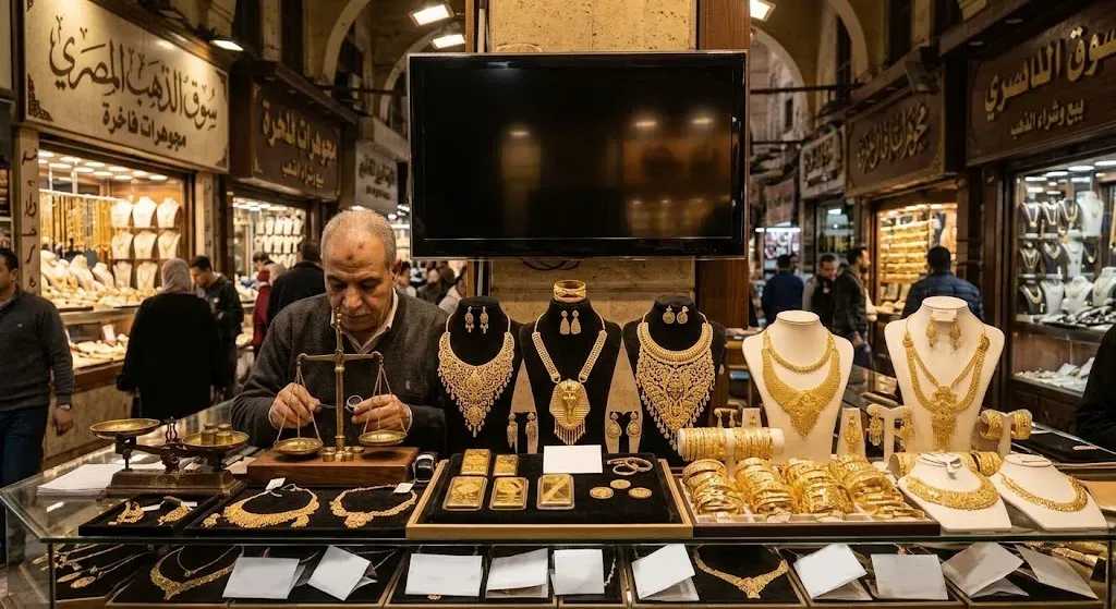 سعر الذهب اليوم في مصر .. تحديث عيارات 24 و21 و18 والجنيه الذهب