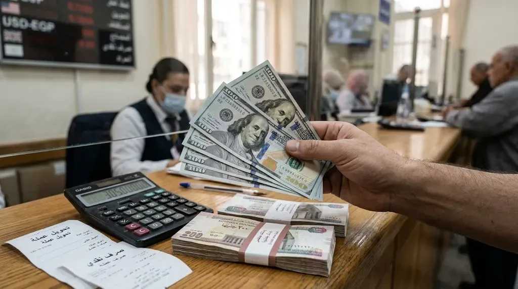 سعر الدولار مقابل الجنيه اليوم في البنوك