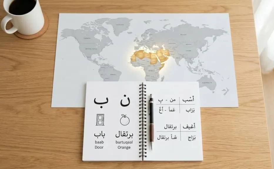 اختلاف اللهجات المصرية والخليجية