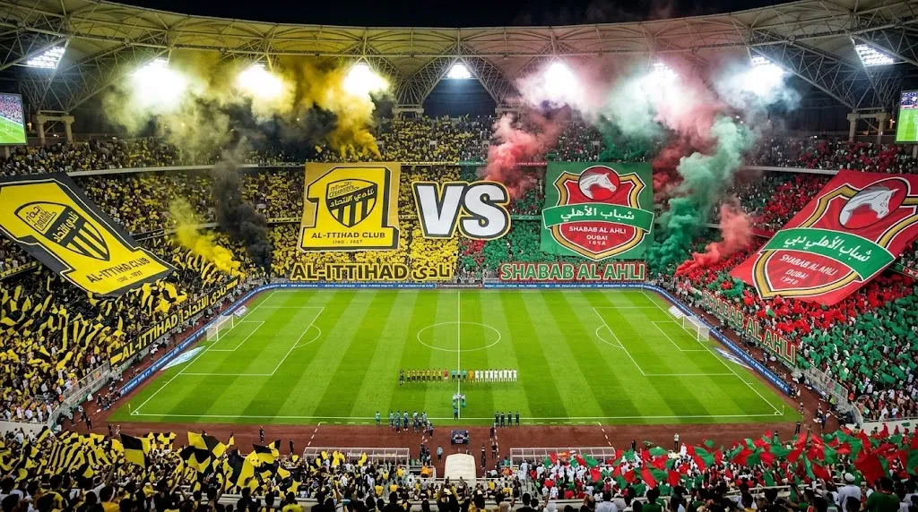 بث مباشر الاتحاد ضد شباب أهلي دبي