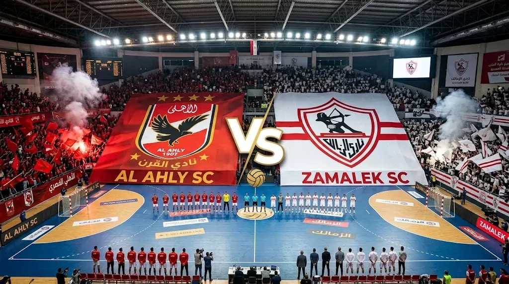 بث مباشر الأهلي ضد الزمالك في نهائي أفريقيا لكرة اليد
