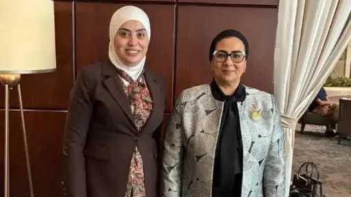 رئيسة المجلس القومي للمرأة تبحث مع وزيرة التنمية الاجتماعية الأردنية تعزيز التعاون في تمكين المرأة