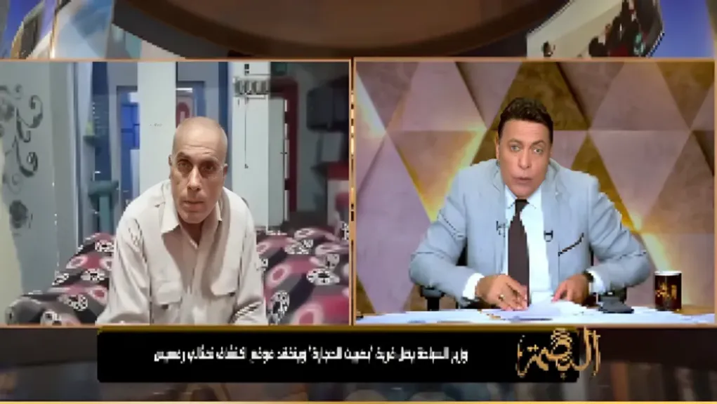 الإعلامي محمد الغيطي وخالد الشحات