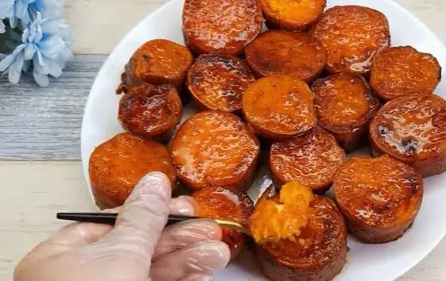البطاطا بالبرتقال