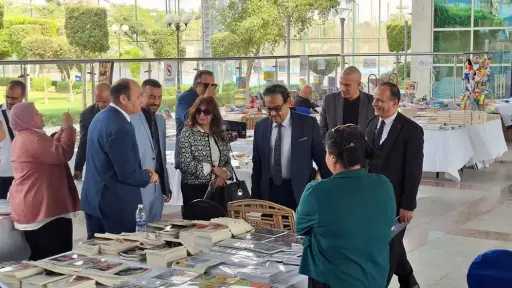 معرض الجزيرة الأول للكتاب ينطلق بمشاركة 20 دار نشر وبرعاية وزارة الشباب... معرض الجزيرة الأول للكتاب ينطلق بمشاركة 20 دار نشر وبرعاية وزارة الشباب والرياضة
