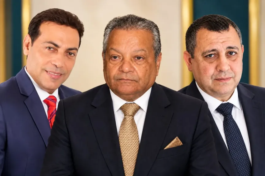 محمد الغيطي وابراهيم ابو زكري د.محمود كمال رزق