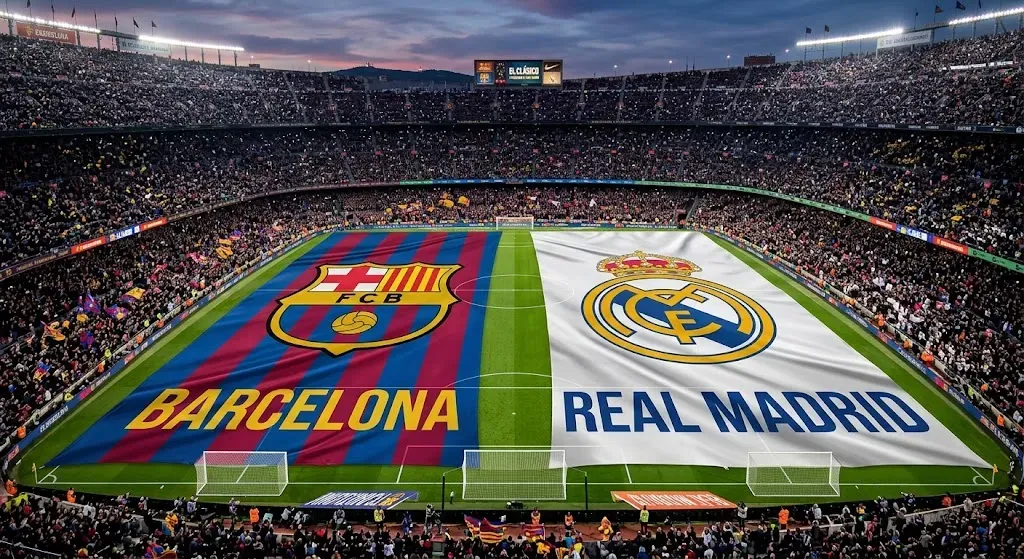 بث مباشر برشلونة ضد ريال مدريد