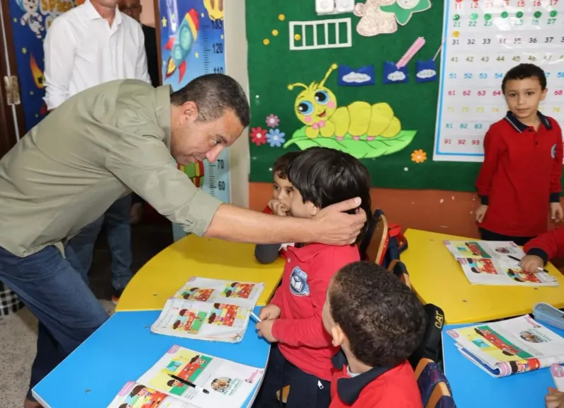 افتتاح مدرسة بركة السبع