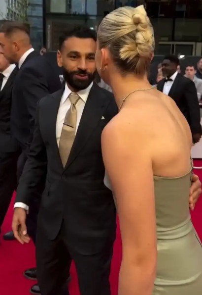 محمد صلاح وأليسيا روسو