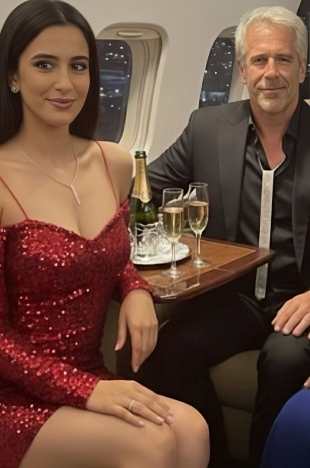 هند العويس وجيفري إبستين