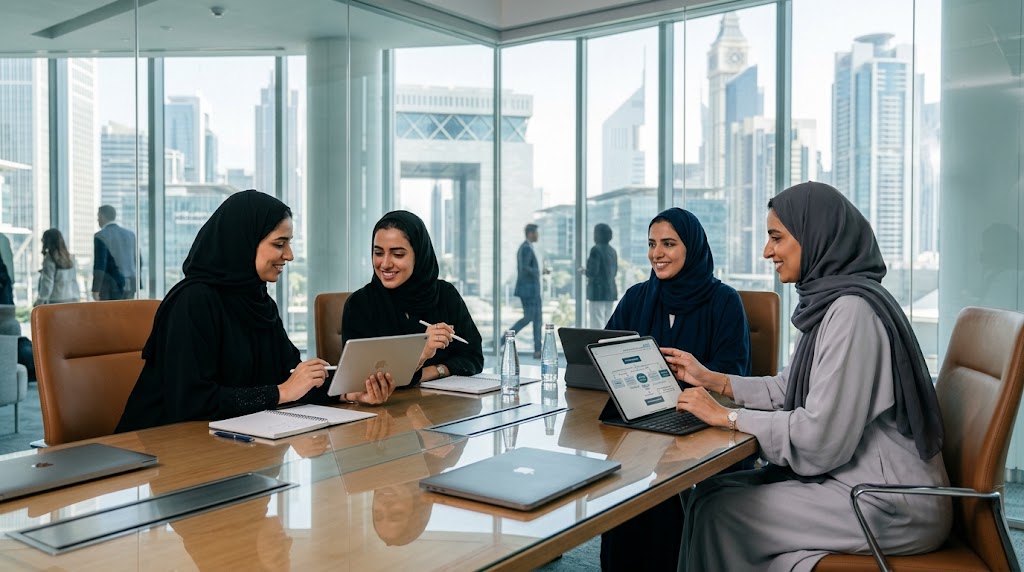 المرأة السعودية والإماراتية في 2027