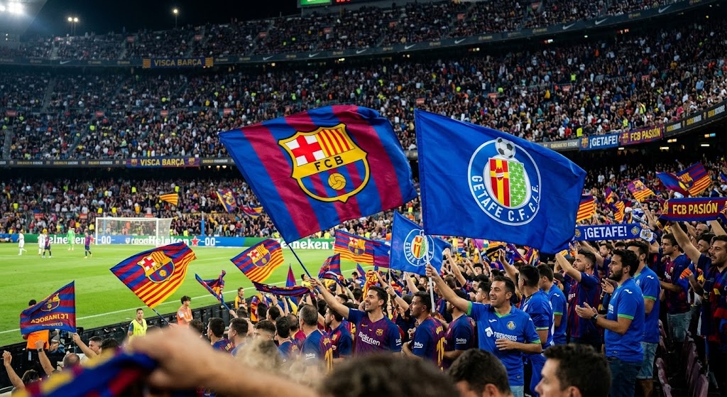 بث مباشر برشلونة ضد خيتافي لايف أونلاين