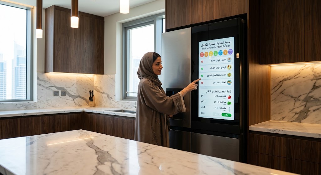 أنظمة إدارة المطابخ والتغذية الذكية للأسر العصرية في الخليج